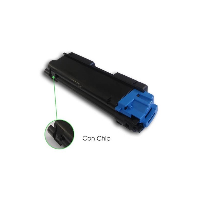 Toner KYOCERA TK-580C Cian Compatible