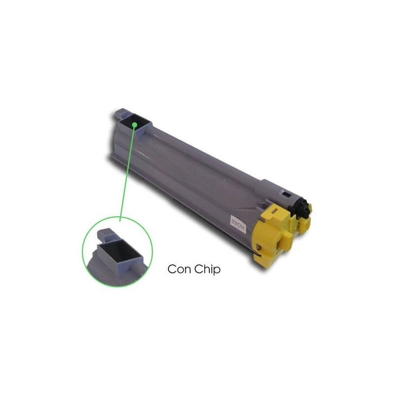 Toner KYOCERA TK-540Y Amarillo Compatible