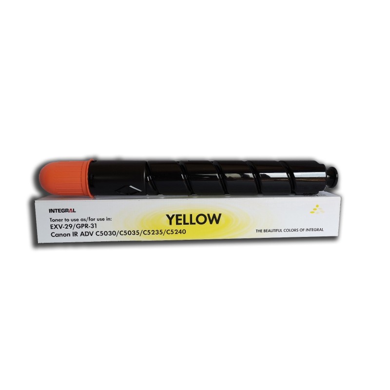 Toner Canon C-EXV29Y Amarillo Compatible. Para Impresora iR Advance C5030  |  iR Advance C5030i  |  iR Advance C5037