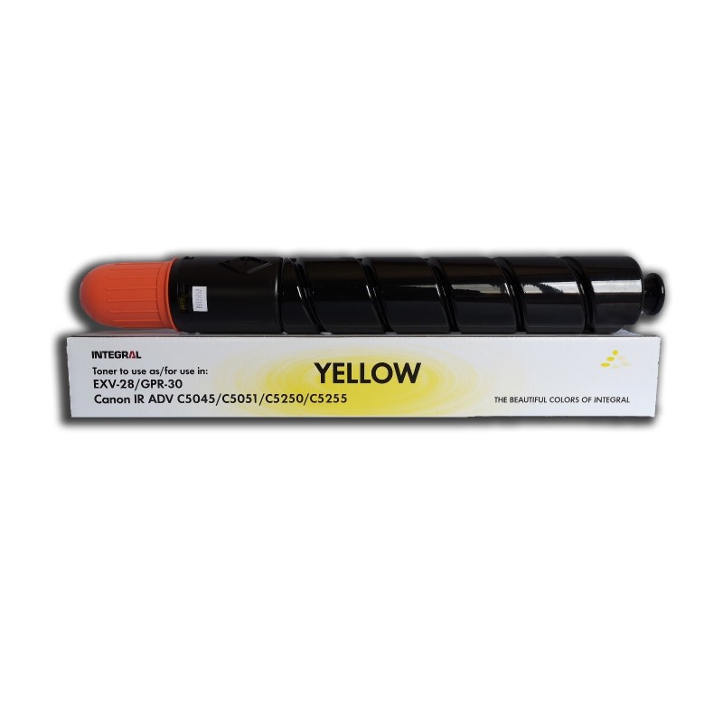 Toner Canon C-EXV28Y Amarillo Compatible. Para Impresora iR Advance C5045  |  iR Advance C5045i  |  iR Advance C5053